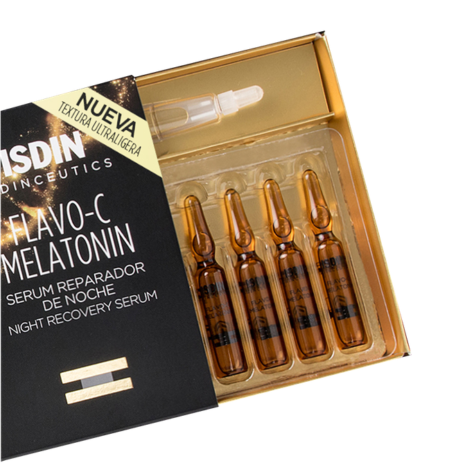 ISDIN Isdinceutics Flavo-C Melatonin ampulės, 10 vnt. - 5