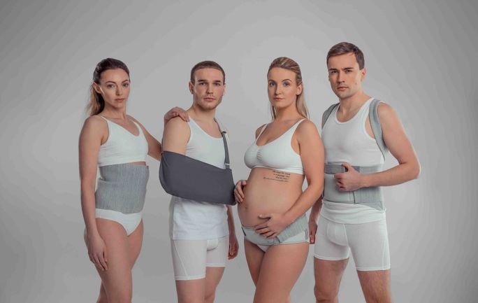 LAUMA MEDICAL M medicīniskais balstošais apsējs rokas fiksācijai, 1 gab. - 3