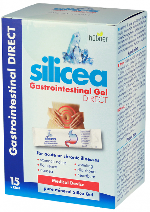 SILICEA Gastro Gels Direct 15 ml paciņas, 15 gab. - 1