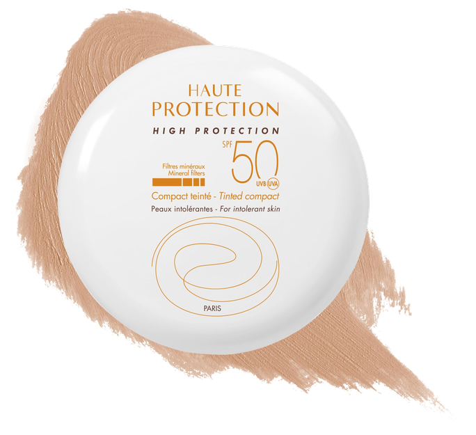 AVENE Sun Tinted SPF 50+, Beige, krēms-pūderis, 10 g - 2