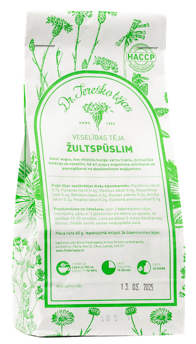 DR.TEREŠKO Žultspūslim beramā tēja, 60 g - 1