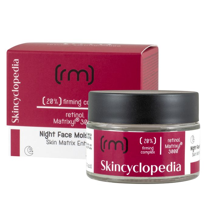 SKINCYCLOPEDIA With 20% Firming Complex, Retinol, Matrixyl® 3000 Complex, Squalene Night sejas krēms, 50 ml - 2