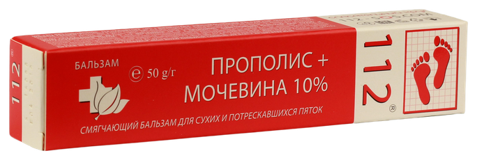 112 Propolis + Urea 10 % balzams, 50 g - 1