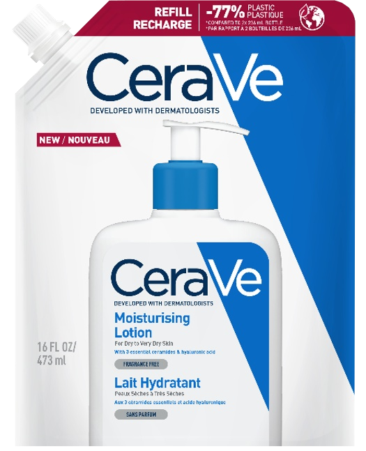 CERAVE Moisturizing (refill) ķermeņa losjons, 473 ml - 1