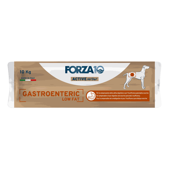 FORZA10 Active VetDiet Gastroenteric, šunims, mažai riebalų turintis sausas pašaras, 10 kg - 3