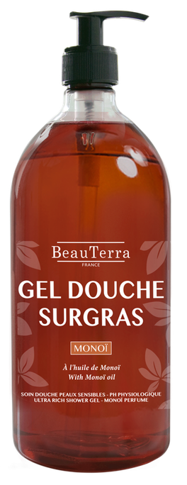 BEAUTERRA Monoi dušas želeja, 1000 ml - 1