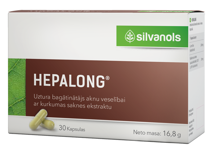 HEPALONG Hepalong kapsulas, 30 gab. - 1