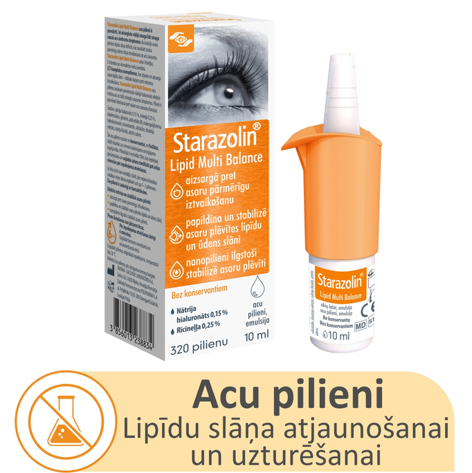STARAZOLIN Lipid Multi Balance acu pilieni, 10 ml - 2