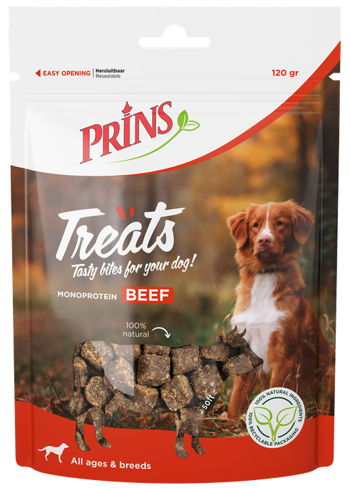 PRINS Treats Beef kārumi, 120 g - 1