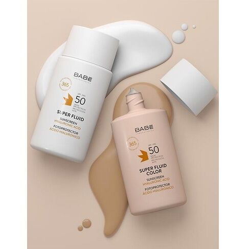 BABE Super Fluid Color Sunscreen SPF 50 saules aizsarglīdzeklis, 50 ml - 2