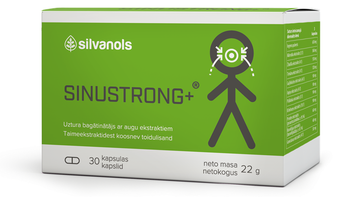 SINUSTRONG + kapsulas, 30 gab. - 1