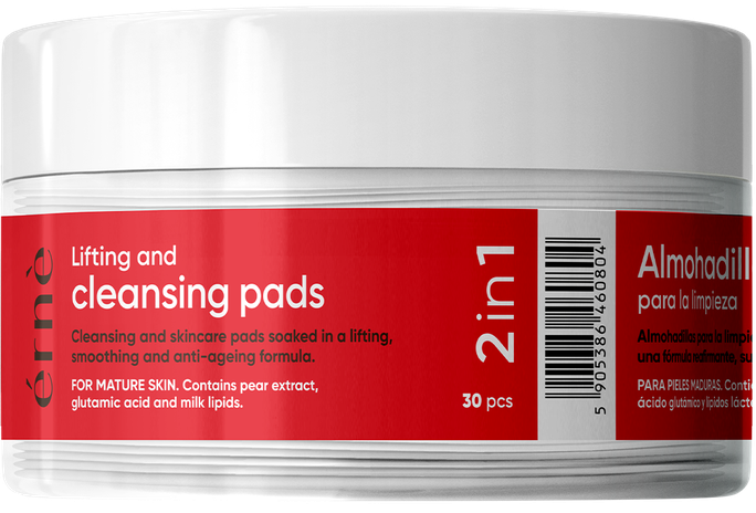 ERNE 2 in 1 Lifting And Cleansing attīrošie spilventiņi, 30 gab. - 1