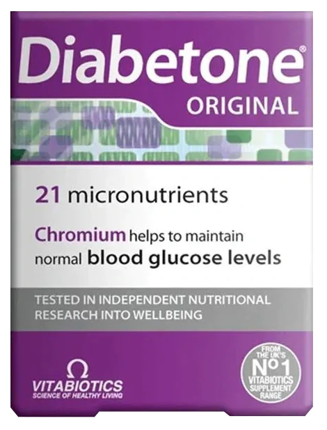 DIABETONE Original tabletes, 30 gab. - 1