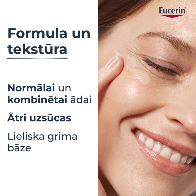 EUCERIN Hyaluron-Filler +3x Effect SPF 15 (Refill) Sausai Ādai veido kremas, 50 ml - 5