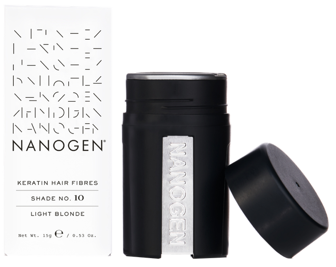 NANOGEN Keratin Light Blonde matu šķiedras, 15 g - 1