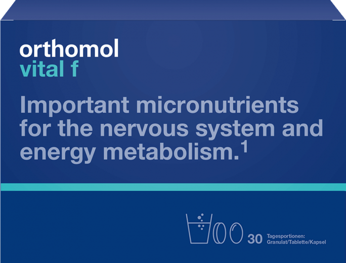 ORTHOMOL Vital F milteliai, tabletės, kapsulės, 30 vnt. - 1