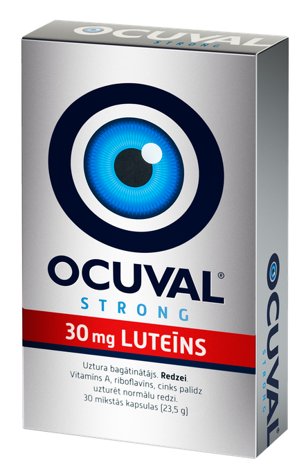 OCUVAL Strong mīkstās kapsulas, 30 gab. - 1