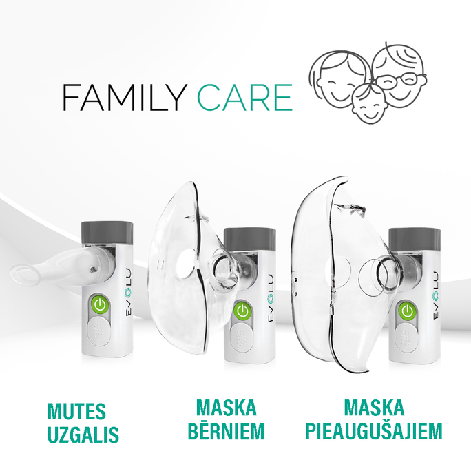 EVOLU pārnēsājamais nano AIR inhalators, 1 gab. - 4