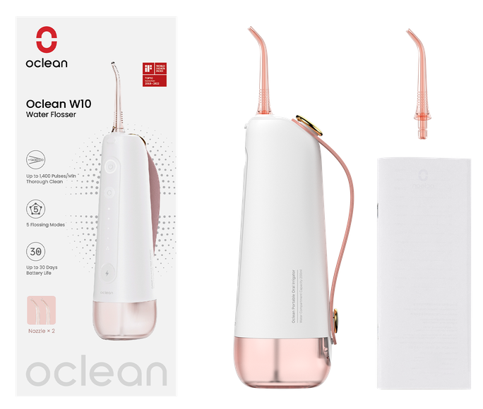 OCLEAN W10 Pink zobu starpu tīrītājs, 1 gab. - 2