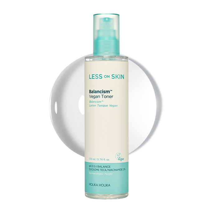 HOLIKA HOLIKA Less On Skin Balancism Vegan toniks, 170 ml - 3