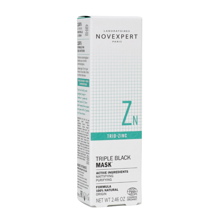 NOVEXPERT Triple Black sejas maska, 70 g - 2