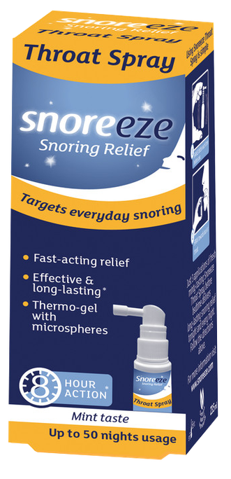 SNOREEZE pret krākšanu rīkles aerosols, 23.5 ml - 1