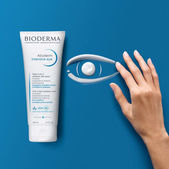 BIODERMA Atoderm Intensive eye attīrošs līdzeklis, 100 ml - 3