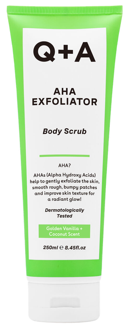 Q+A AHA Exfoliator skrubis, 250 ml - 1