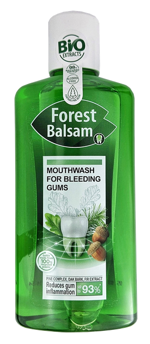 FOREST BALM Ozola miza & baltegle mutes skalojamais līdzeklis, 500 ml - 1