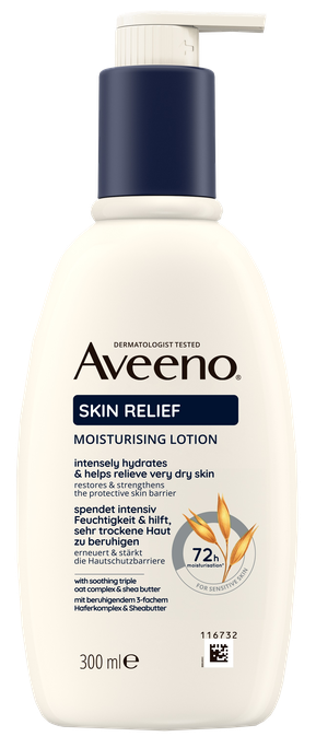 AVEENO Skin Relief ķermeņa losjons, 300 ml - 1