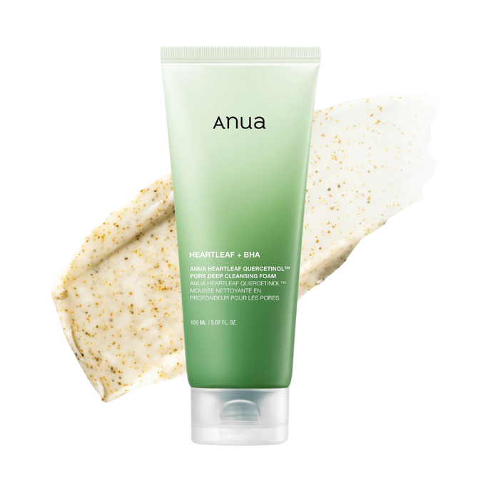 ANUA Heartleaf Quercetinol Pore Deep Cleansing attīrošas putas, 150 ml - 2