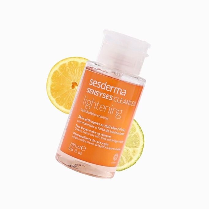 SESDERMA Sensyses Lightening, odai valyti ir makiažui pašalinti prausiklis, 200 ml - 2