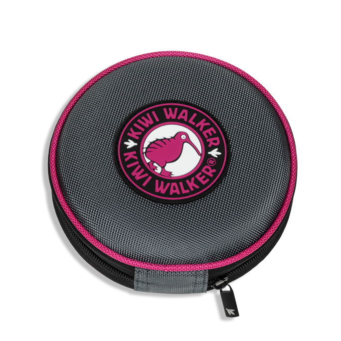 KIWI WALKER Double Slowfeeder, Rozā, Ceļojumu bļoda, 1 gab. - 2