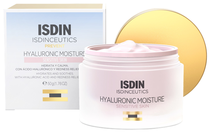 ISDIN Hyaluronic jutīgai ādai sejas krēms, 50 ml - 1