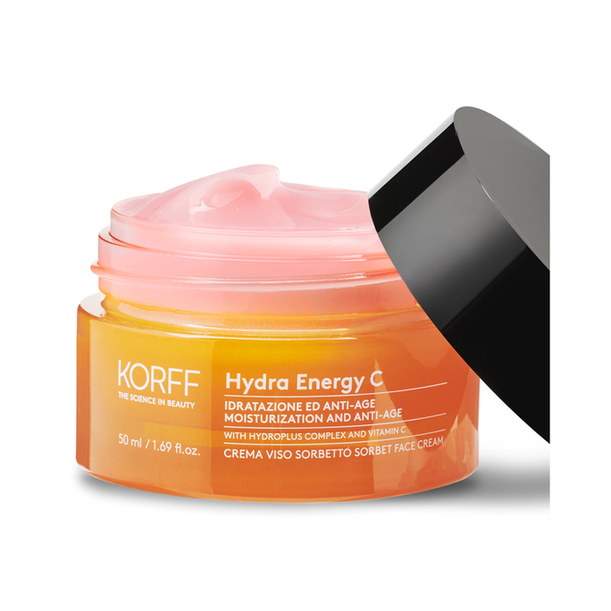 KORFF Hydra Energy C spēcīgi mitrinošs pretnovecošanās sorbet sejas krēms, 50 ml - 2