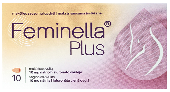FEMINELLA Plus vaginālās ovulas, 10 gab. - 1