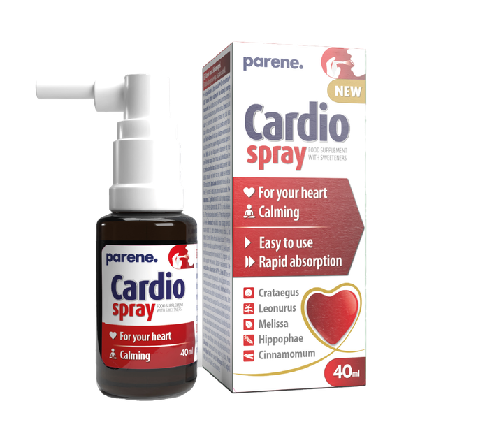 PARENE Cardio purškalas, 40 ml - 1