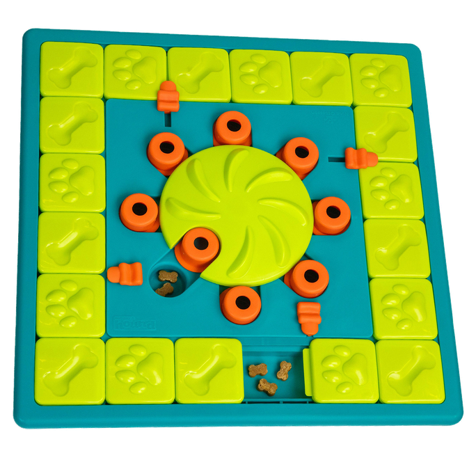 OUTWARD HOUND Puzle Multipuzzle, Zaļa rotaļlieta, 1 gab. - 1