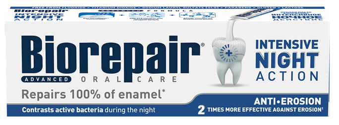 BIOREPAIR Advanced Intensive Night zobu pasta, 75 ml - 1