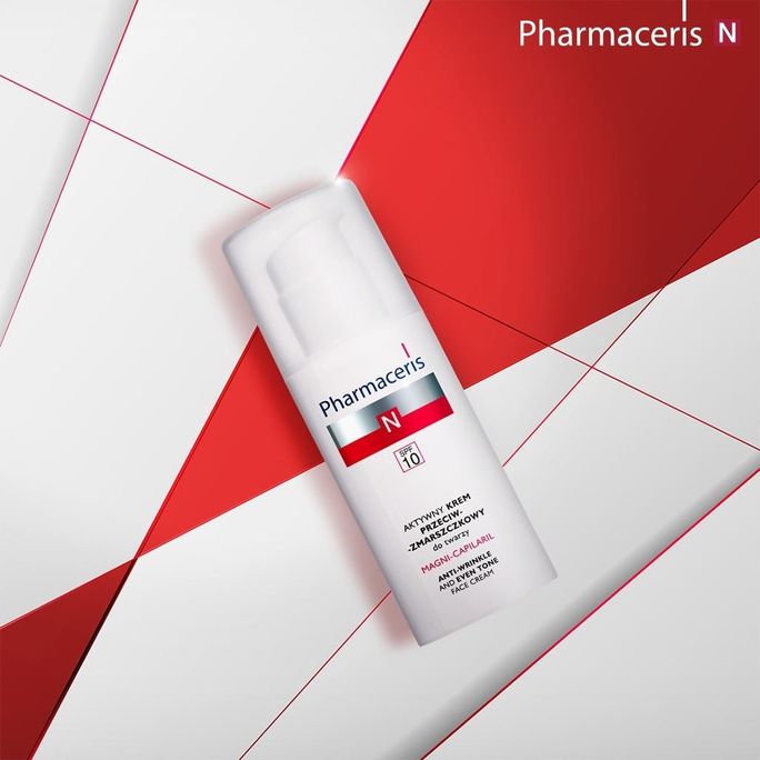 PHARMACERIS N Magni-Capilaril SPF 10 sejas krēms, 50 ml - 2