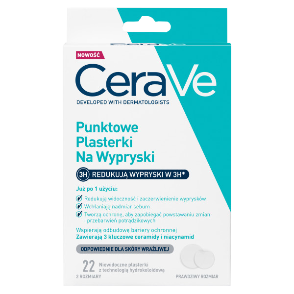 CERAVE Protective pūtīšu plāksteri, 22 gab. - 1