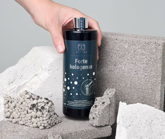 SAPIENS Forte Kolagenas skystis, 500 ml - 4