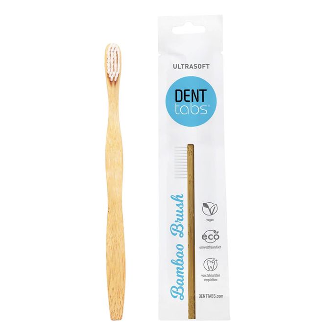 DENTTABS Bamboo Ultasoft zobu birste, 1 gab. - 2