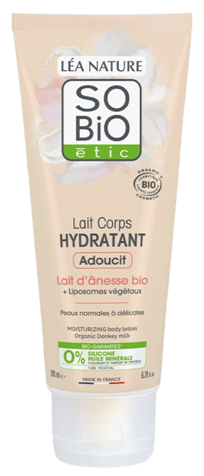 SO BIO ETIC Ar Ēzeļa Pienu ķermeņa losjons, 200 ml - 1