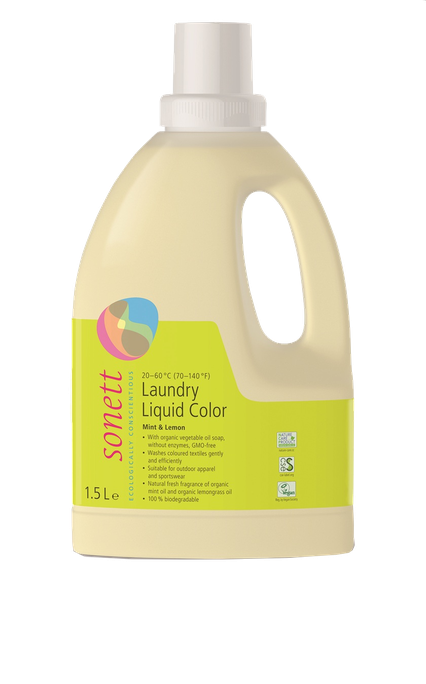 SONETT Color šķidrais veļas mazgāšanas līdzeklis, 1500 ml - 1