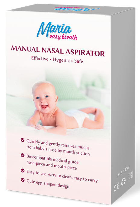 MARIA Easy Breath manuālais deguna aspirators, 1 gab. - 1