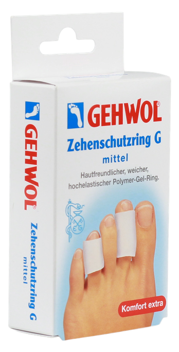 GEHWOL P-Gel Zehenschutzring G aizsargrinķīši pirkstiem, 2 gab. - 1