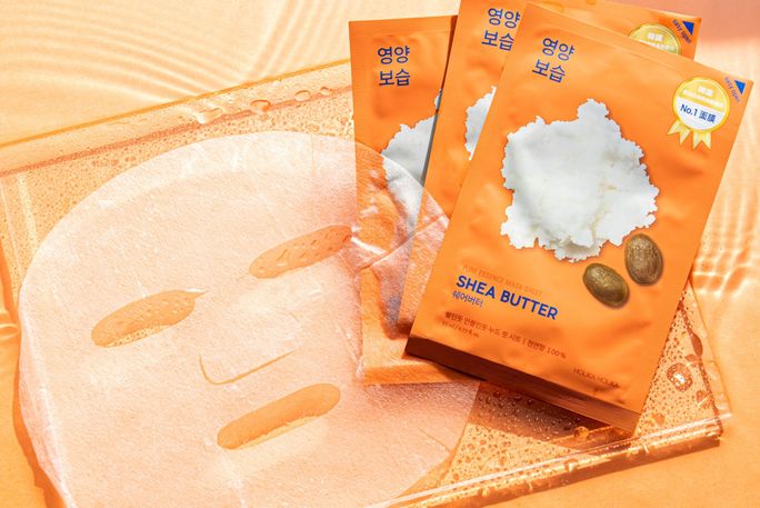HOLIKA HOLIKA Pure Essence Shea Butter sejas maska, 23 ml - 2