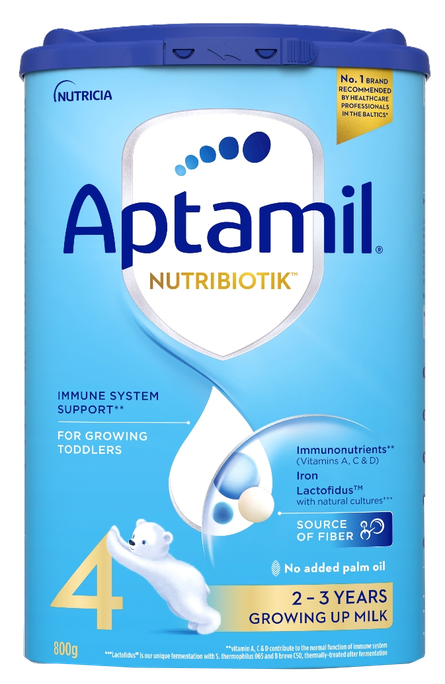 APTAMIL 4 Nutribiotik, 24+ piena maisījums, 800 g - 1