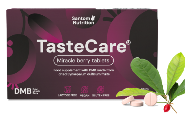 SANTOM NUTRITION TasteCare Miracle Berry tabletes, 30 gab. - 1